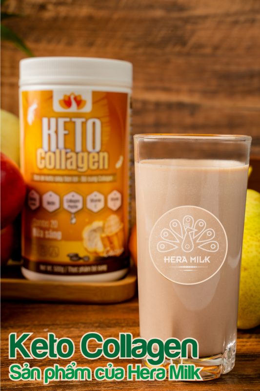 Keto collagen sản phẩm của hera milk